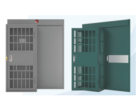 電動手動一體緩沖隔離監(jiān)室門