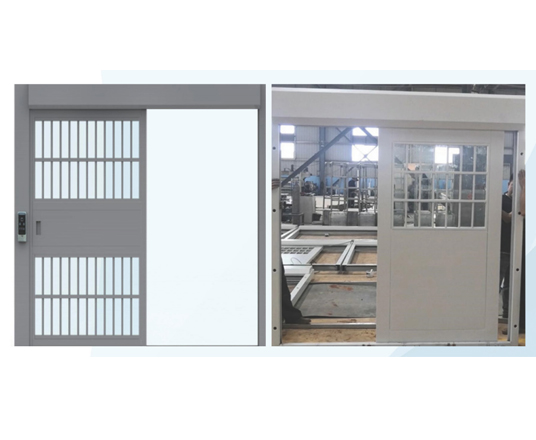 電動平移柵欄監(jiān)室門